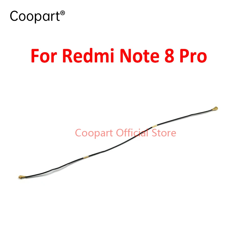 Coopart Coaxial Connector Wifi Signal Wi-FI Antenna Flex Cable For Xiaomi Redmi Note 8 8Pro Phone Replacement
