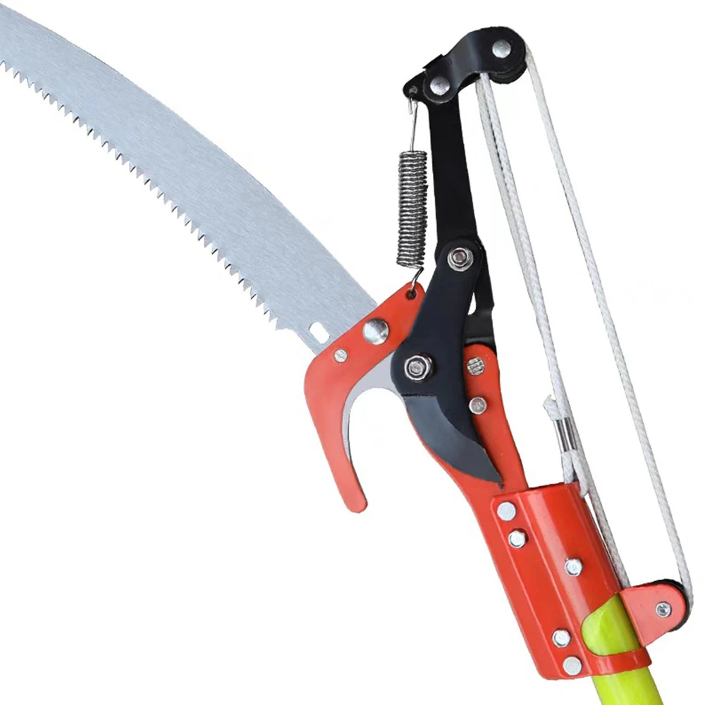 Imagem -03 - High-altitude Extensão Lopper Branch Scissors Extensão Fruit Tree Poda Saw Cutter Garden Trimmer Ferramenta com Pólo