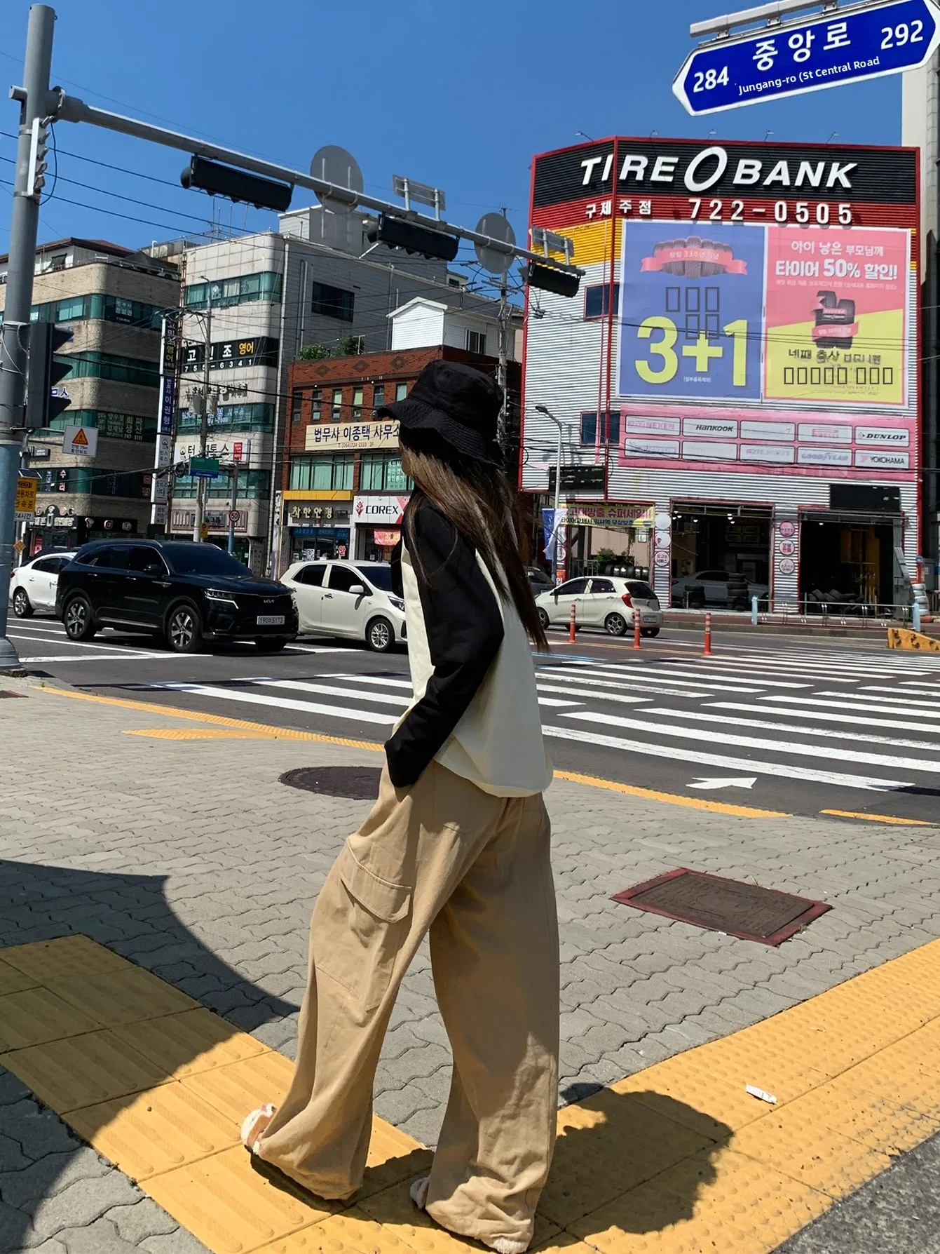 

Рабочие брюки цвета хаки, женские повседневные брюки с широкими штанинами, с множеством карманов, прямого кроя, осенняя коллекция