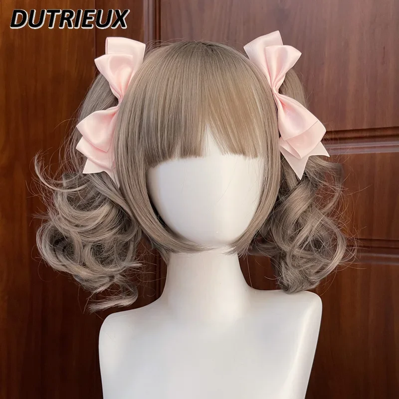 

Sweet Accessoriesfor Women Bow Hair Clip Cute Lolita Headdress New Headwear Girl JK Lolita Sweet Barrettes Fashion Hair Clips