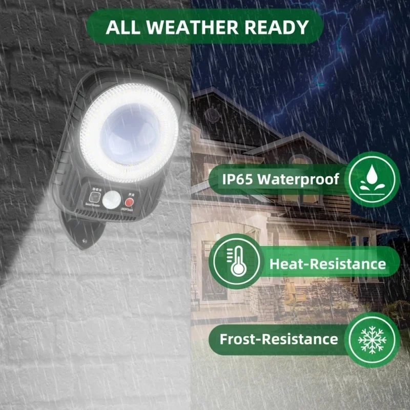 

Фонари наружные на солнечной батарее с дистанционным управлением, водонепроницаемый садовый светильник для балкона, лестницы, с датчиком движения тела