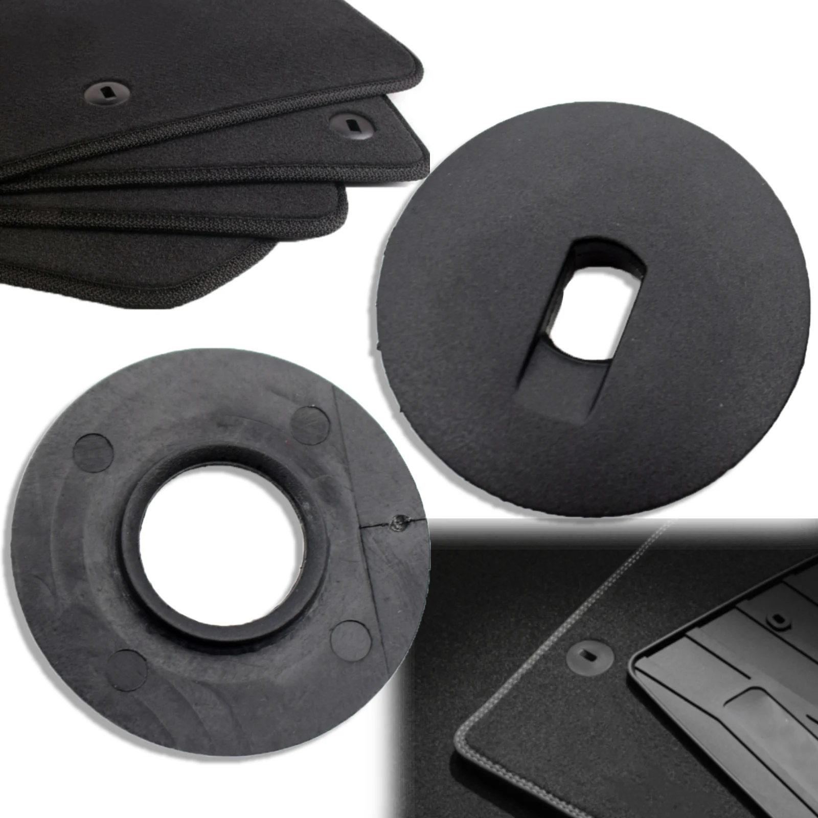 4pcs For Kia Ceed Forte Rio Soul Niro Sportage Sorento Optima Soul Car Floor Mat Clips Carpet Fixing Clamps Retainer Fastener