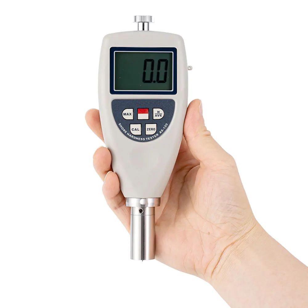Digital AS-120-O Shore Hardness Tester for Soft Rubber, Thermoplastic Elastomers Hardness Value 10~90H