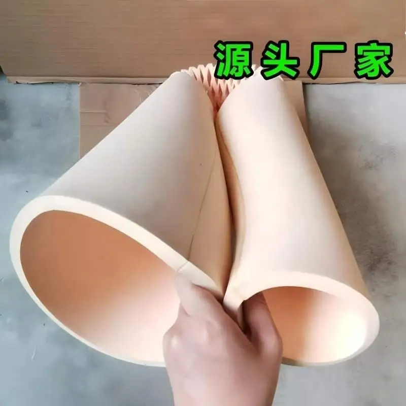 

Folded packaging, human body decoration, EVA thigh outer packaging, prosthetic limb, waterproof prosthetic limb accessories