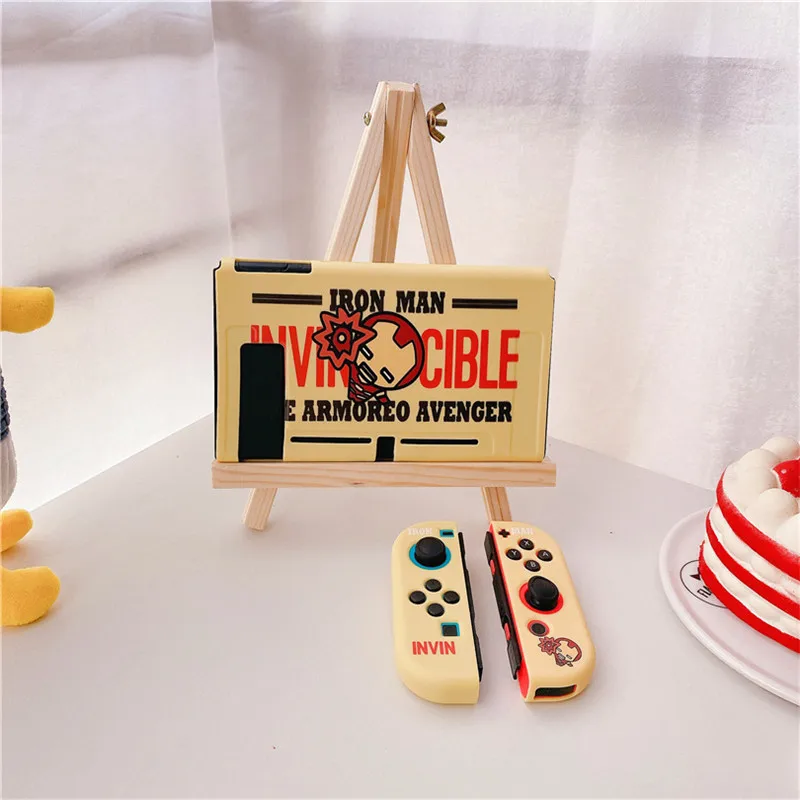 Disney สำหรับสวิทช์กรณีป้องกันแยกกล่องสำหรับอุปกรณ์ Nintendo Switch NS คอนโซล TPU Fundas