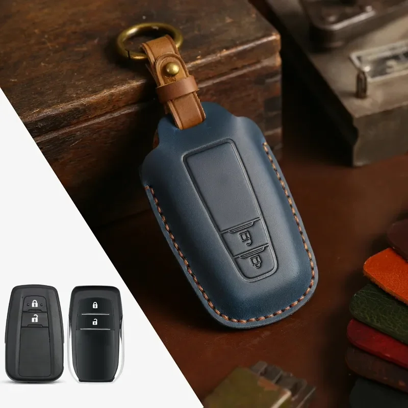 for Toyota Corolla RAV4 Levin Camry Highlander Key Case CH Dragon Buckle Car Key Cover view 4