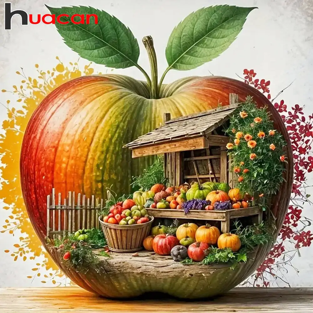 

Huacan 2021, новая коллекция, алмазные картины, дельфин, небо, алмазная вышивка, морской закат, мозаика, художественные украшения, картины