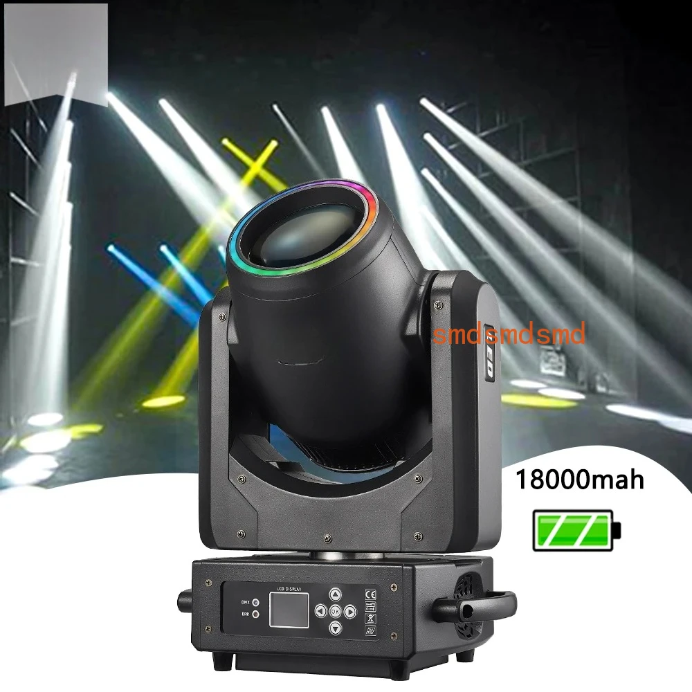 Both NEW PRODUCT 100W Beam Spot Battery Moving Heads Wireless DMX Beam Mover Light