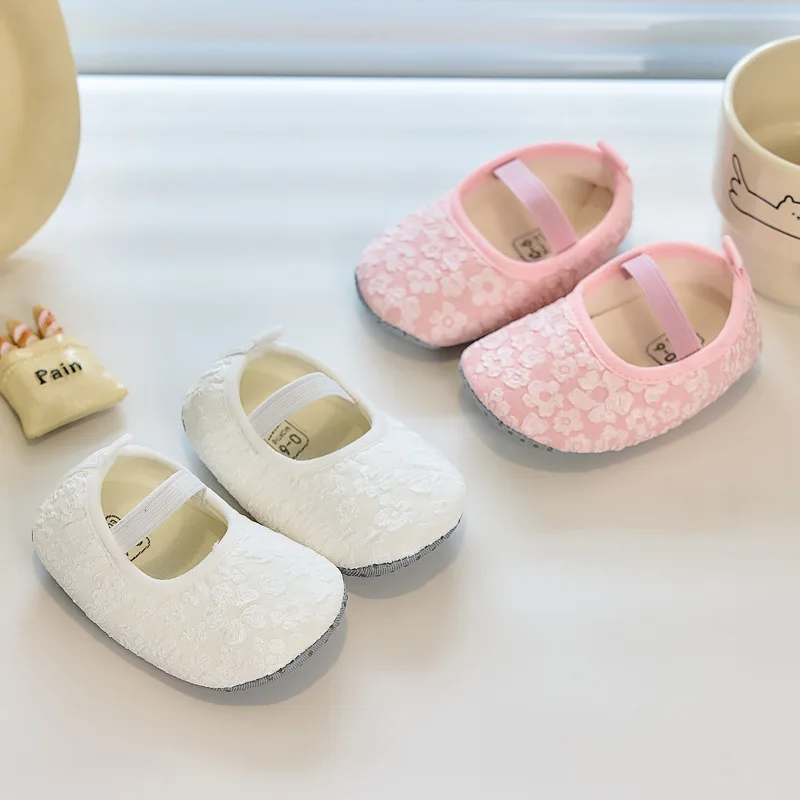 2026 Baby Floor Socks Non-Slip Spring Autumn Soft Sole Shoes for Toddlers Indoor Solid Color Anti-Skid Walking Socks Infants