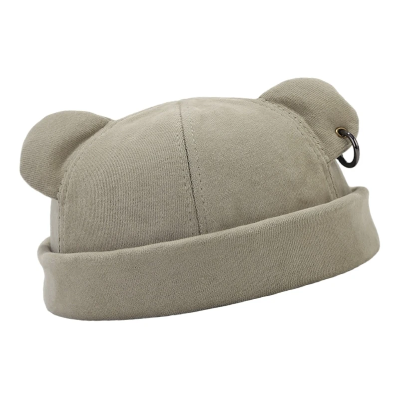 Unisex Fashion Hat with Bear Ears Warm Winter Autumn Hat Party Headpiece