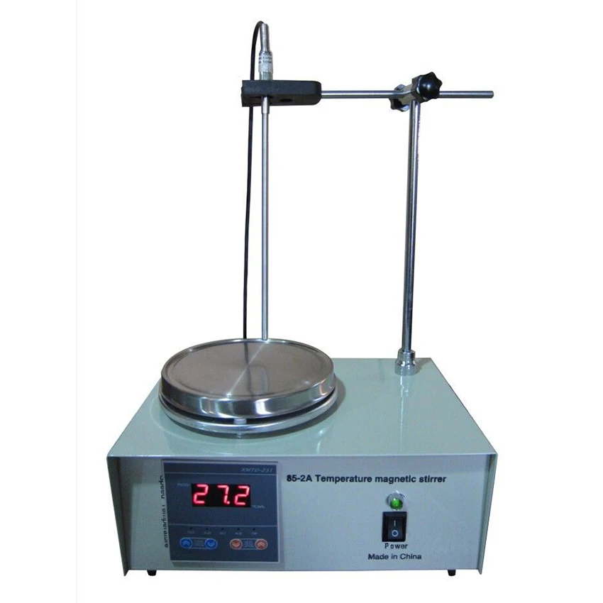 

Lab Magnetic Stirrer Mixer Heating Plate Digital Display 2400rpm Adjustable Speed Laboratory Magnetic Heating Stirrer Mixer 220V