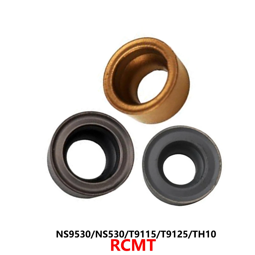 

Original RCMT0602 RCMT0803 MO RCMT0502MO RCMT0602MO RCMT0803MO 61 NS530 NS9530 T9115 T9125 Carbide Inserts RCMT CNC Blade Tools