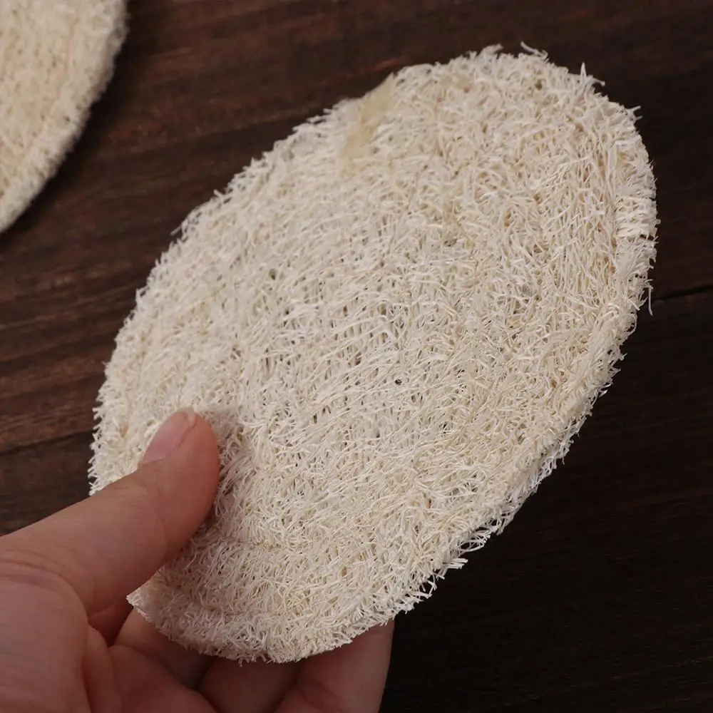 Kung Fu TeaSet Round Tea Cup Mat Loofah Fibre Natural Teapot Pad Household Absorb Water Loofah Mat Teapot