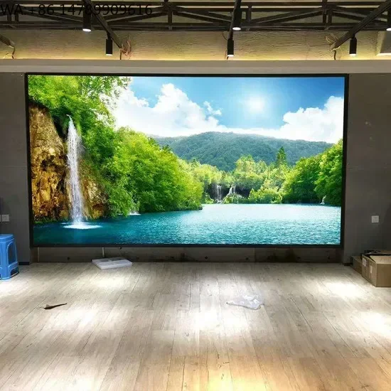 Custom Waterproof LED DisplayShenzhen China Market Fws Cardboard, Wooden Carton, Flight Case Foldable Indoor Display
