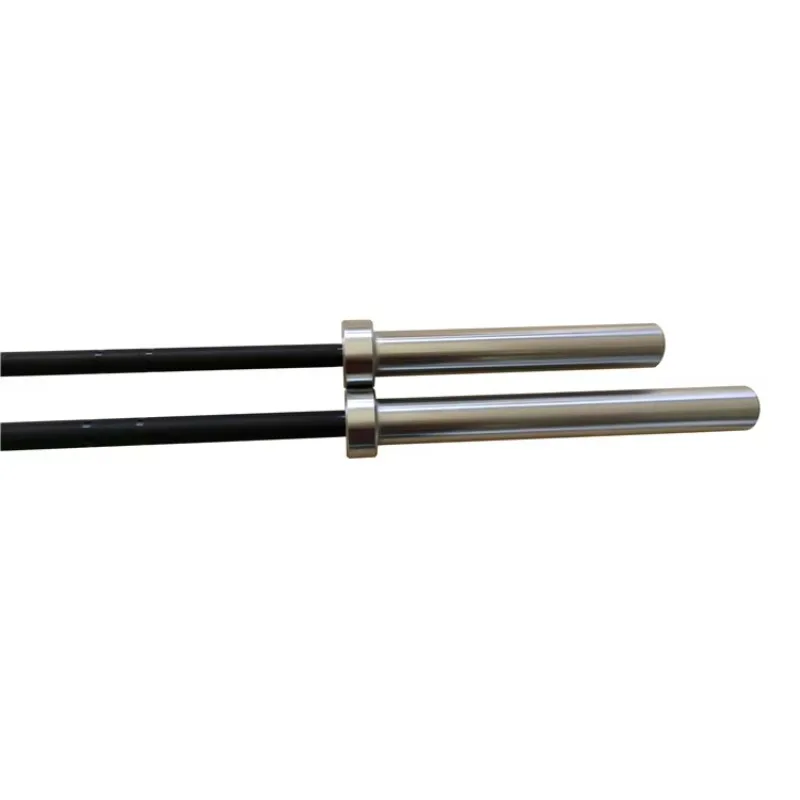Sports Professional Phosphating Unisex Barbells IWF Standard 15kg Woman 20kg Man Competition Barbell Silver Black Steel
