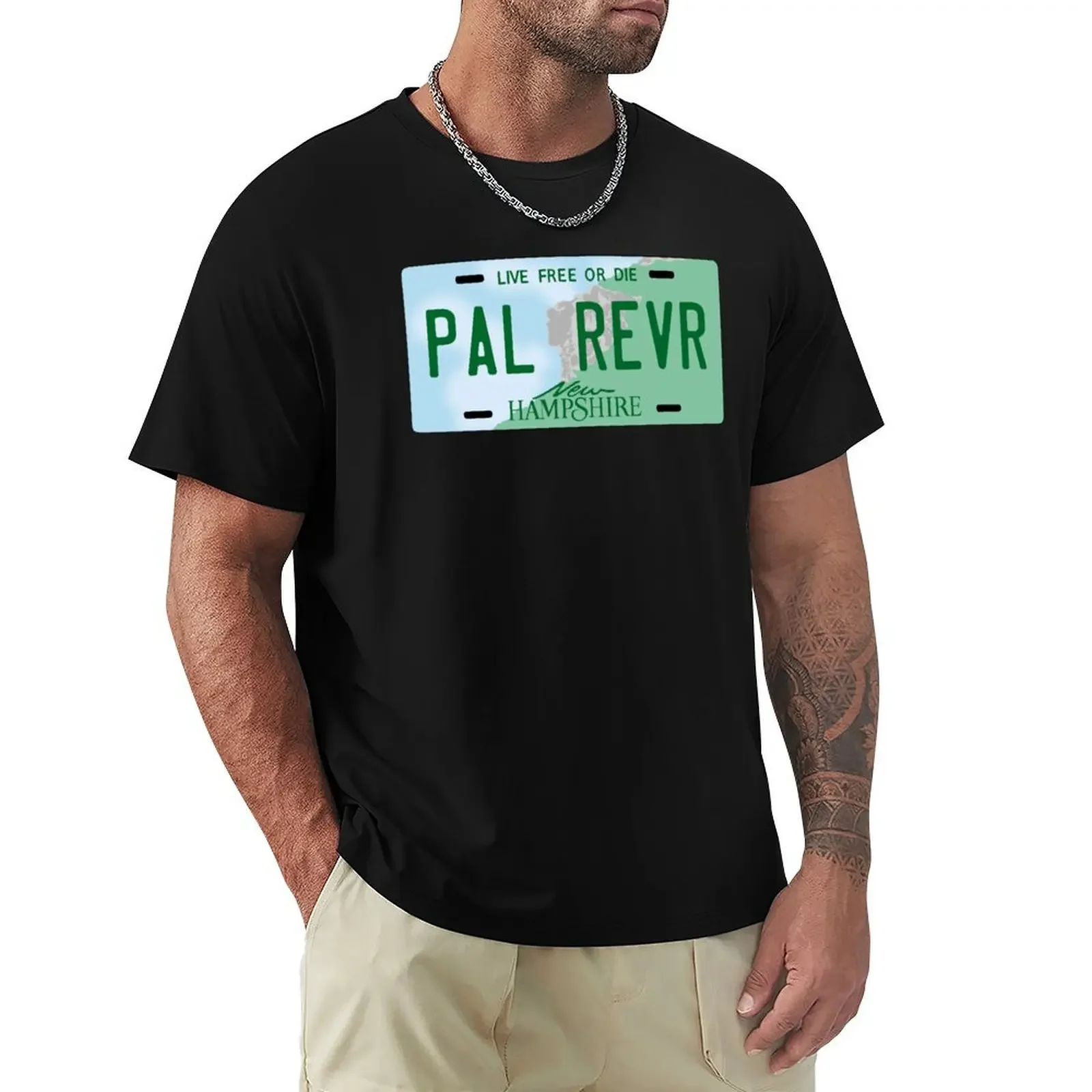 Paul Revere T-shirt graphics tees oversized t shirt men