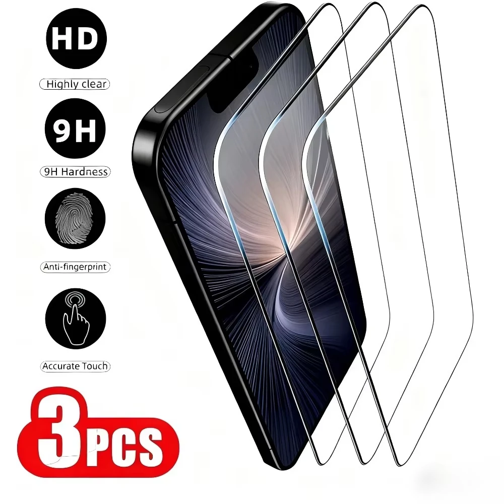 Tempered Glass For Samsung A07 A06 A05 A17 A16 A15 A57 A56 5G A36 A35 A34 A33 A26 A16 A55 A54 A53 A52 Screen Protector HD Film