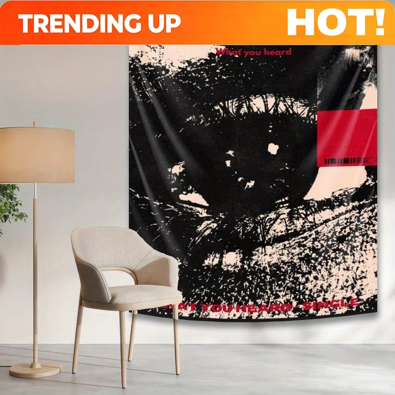 Customize Piece SONDER Design Printed Tapestry, Wrinkle-Resistant Soft Wall Decor Tapestry, Lightweight and Portable, Suitable f
