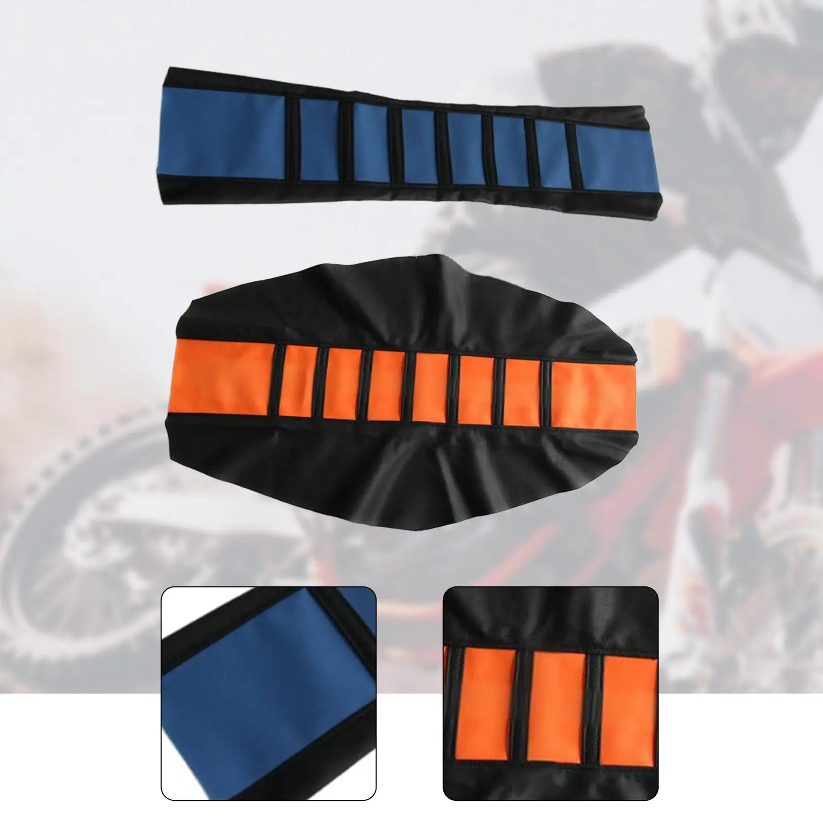 Off Road Bike Seat Cover PVC Material Motocross Protection Cushion for Dirt Bike Universal Fit view 5