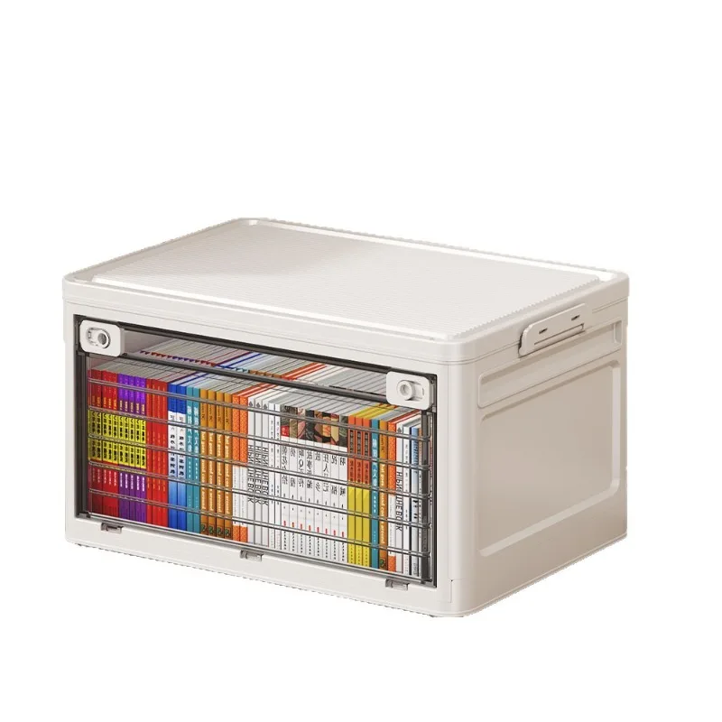 Foldable book storage box Home student classroom book box Books