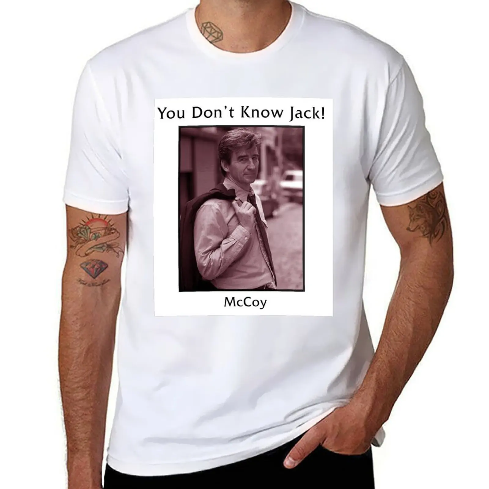 

Jack McCoy Law and Order T-Shirt funny t shirts dark humor cotton t shirts man 100% anime t shirts oversize T-Shirt