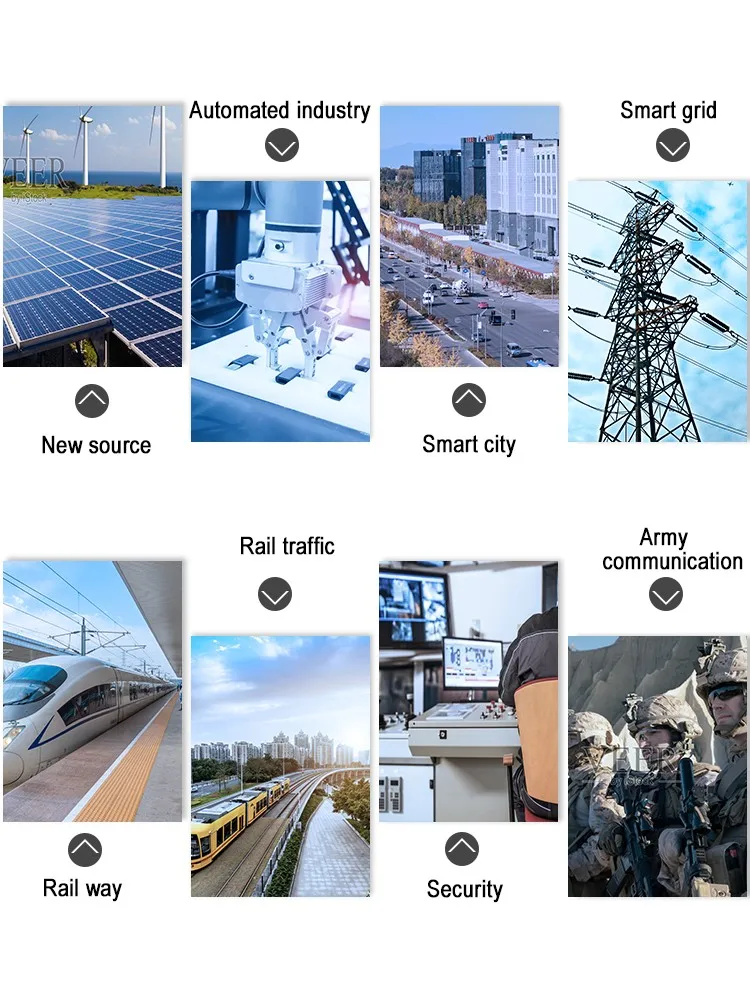 Convertitore ottico a fibra 4E1 PDH Mux 4 porte E1 G.703 di alta qualità