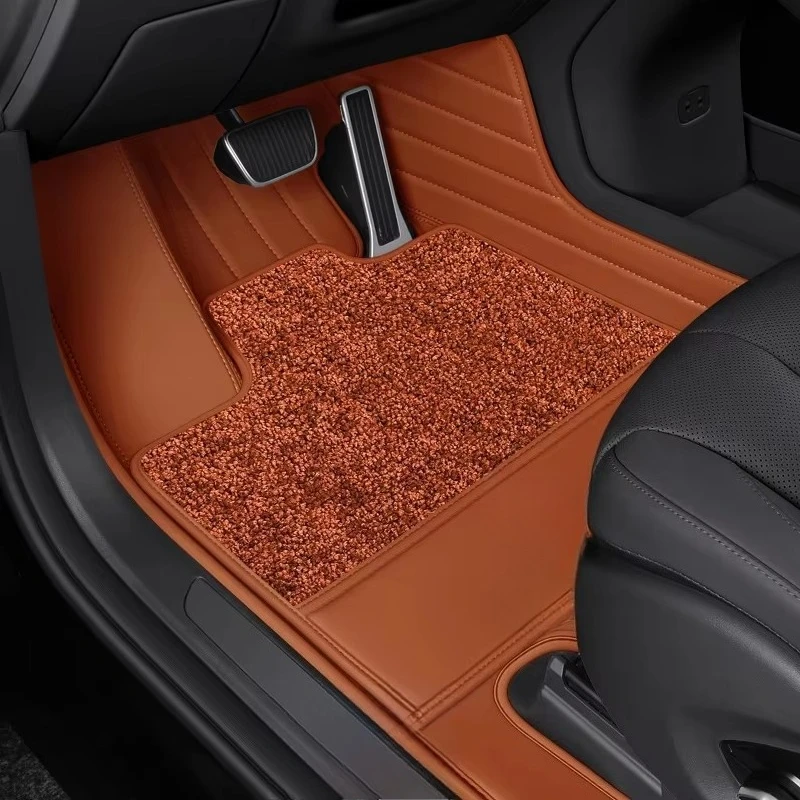 

Коврики для салона электромобиля Tesla Model S (2016-2022), двухслойные, утолщенные, для 5-местных моделей