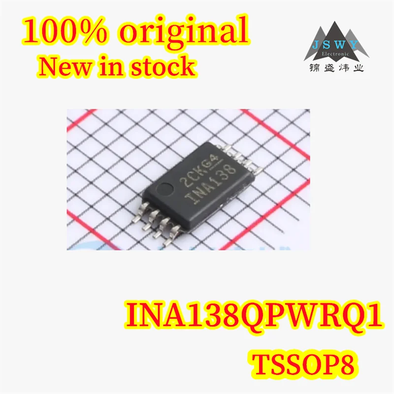 

(5/50PCS) 100% new INA138QPWRQ1 INA138 TSSOP8 current monitor spot original chipset