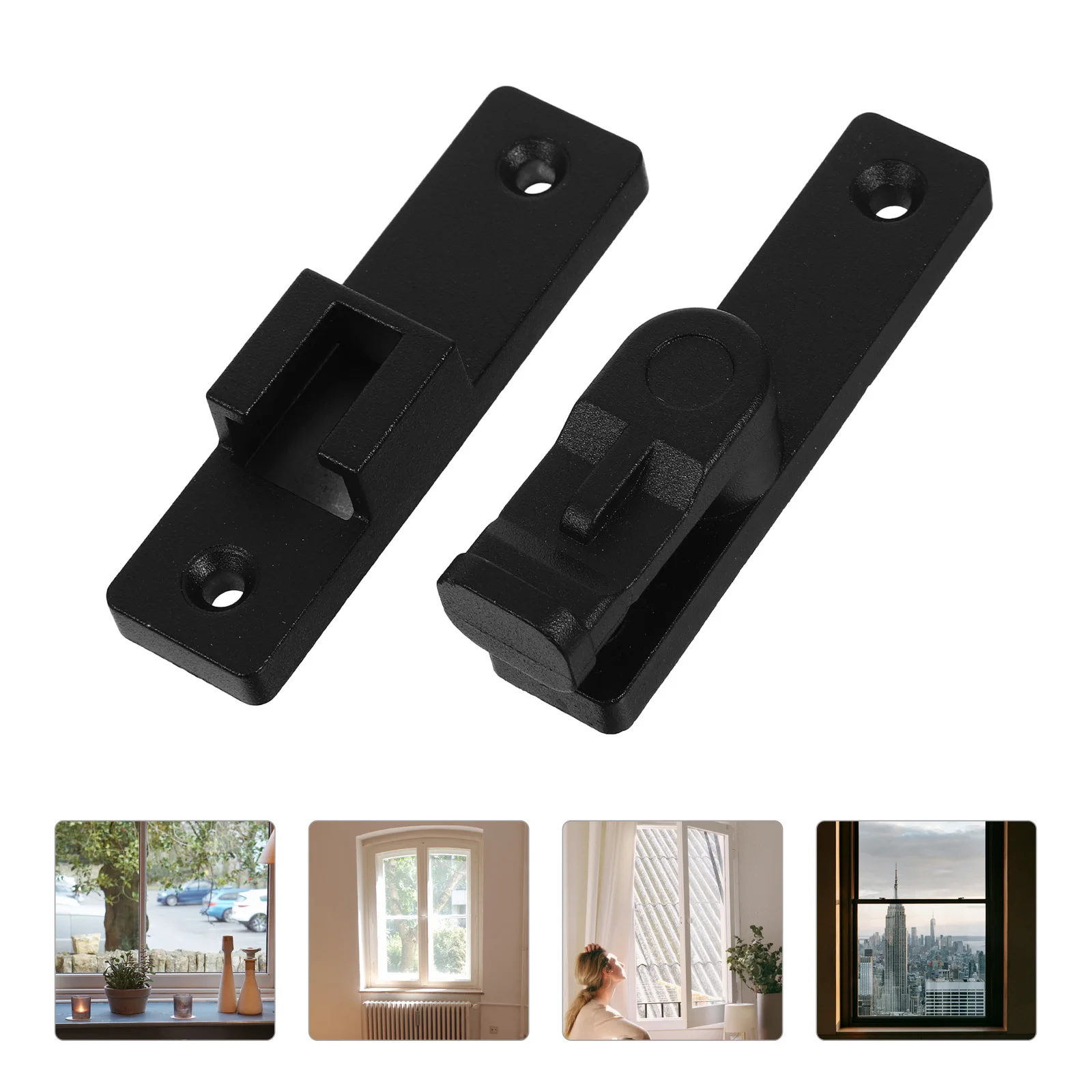 

Luminous Stainless Steel Heavy Duty Door Latch Lock Sliding Bolt For Bathroom Balcony Inner Door Bedroom Garden No