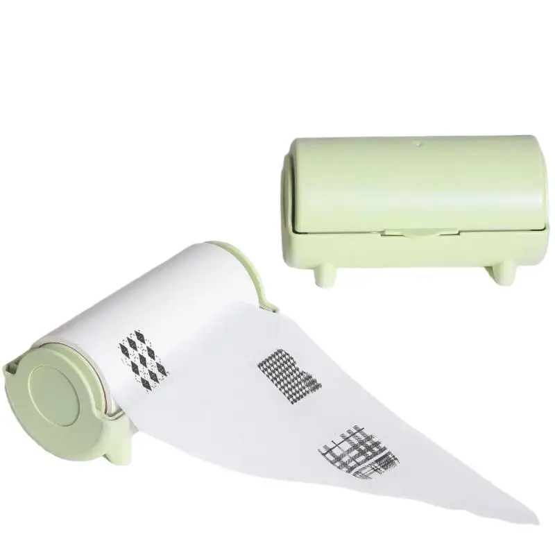 60 vel/Roll Dubbelzijdig Nagel Stempel Vloeipapier Nail Art Stamper Patroon Afdrukken Olie Removal Tool Nagel Stempel vloeipapier