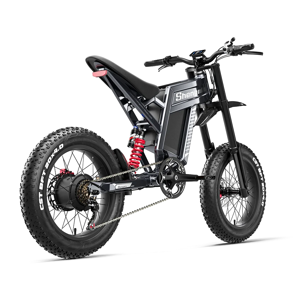 

Shengmilo S900 Adult Electric Bike1500W Fatbike 60V 30AH Battery Electric Bicycle 20 inch Fat Tire Ebike Electric Dirt Bike