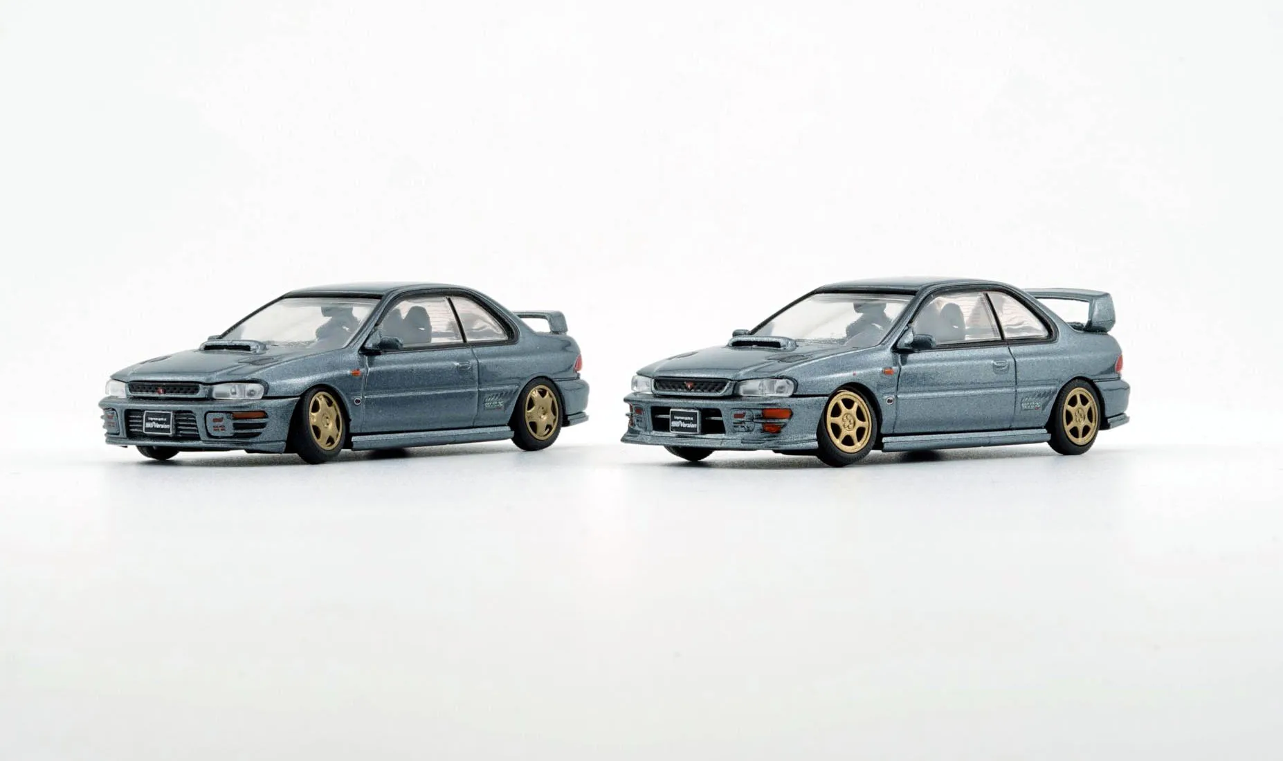 New 1/64 Scale  Impreza WRX Type 3 inches Cars by BM Creations JUNIOR Diecast toys For Collection Gift