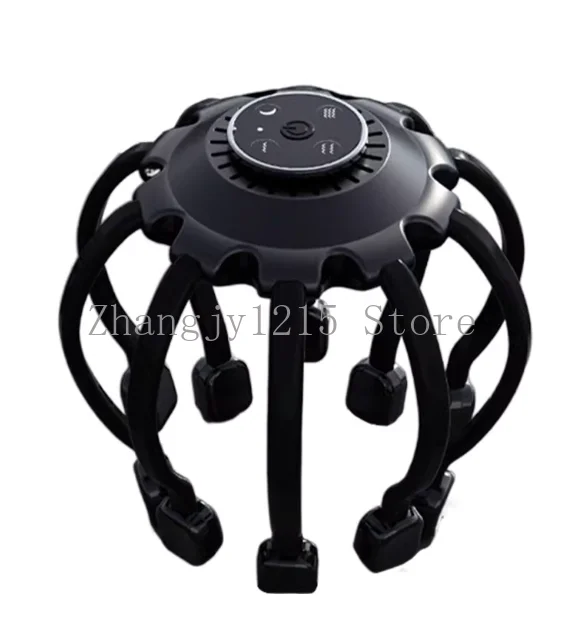 

Интеллектуальный массажер для кожи головы, автоматический массажер для головы с восемью когтями, Bluetooth-аудио, электрическая царапина головы, артефакт для терапии головы