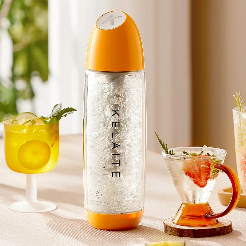 Portable Sparkling Water Machine Soda Maker Home DIY Cold Drink Air Bomb Bottle Juice Drink Cup Carbonated Water Saturator