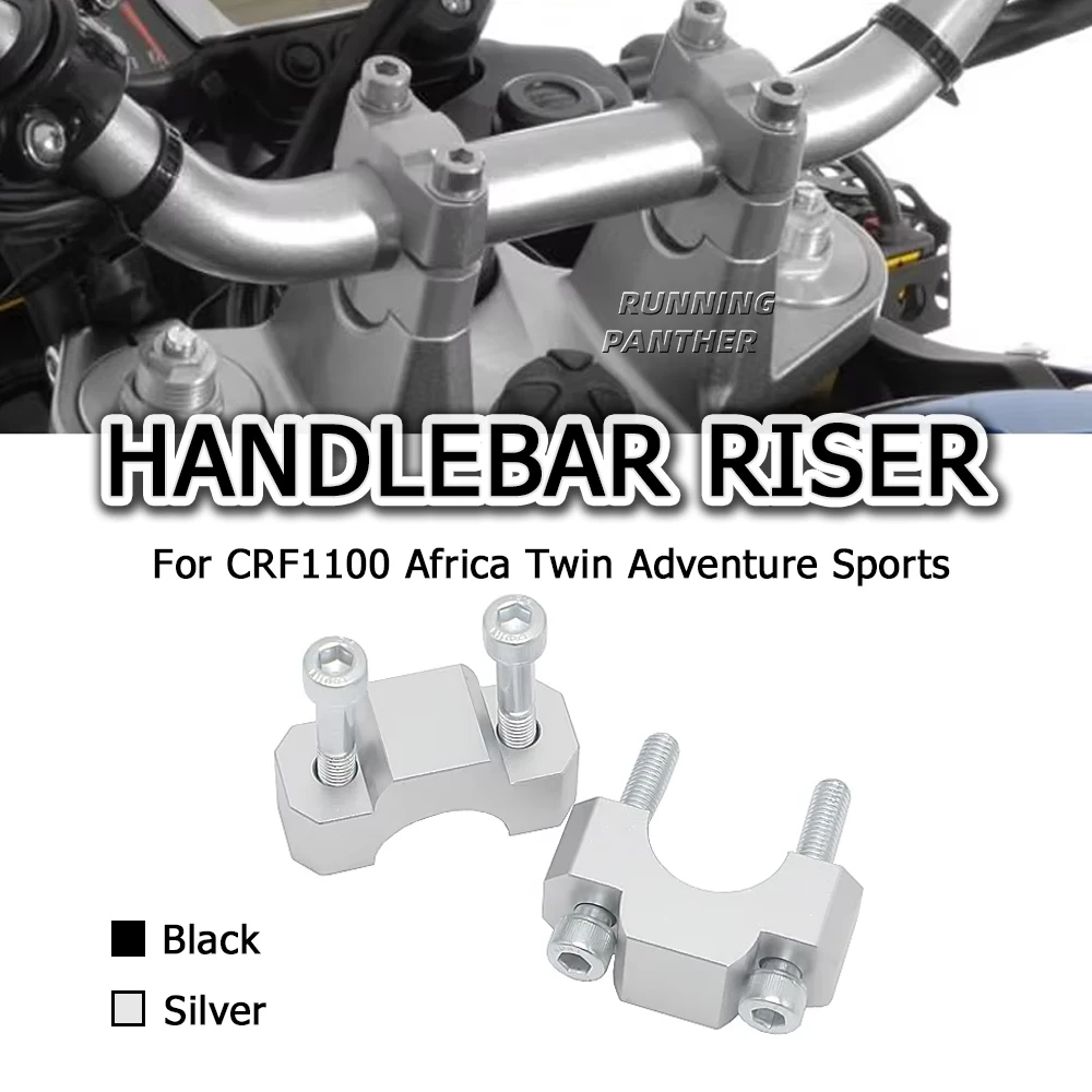 

Motorcycle Handle Bar Riser Clamp Extend Handlebar Adapter Mount For HONDA CRF1100L CRF 1100 L Africa Twin Adventure Sports