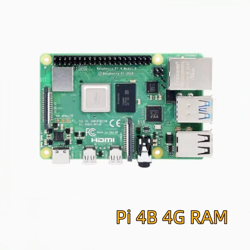 For Pi4 4B 4G Model B motherboard RAM 4GB 4G 4 Core CPU 1.5GHz Raspberry pi4 4b