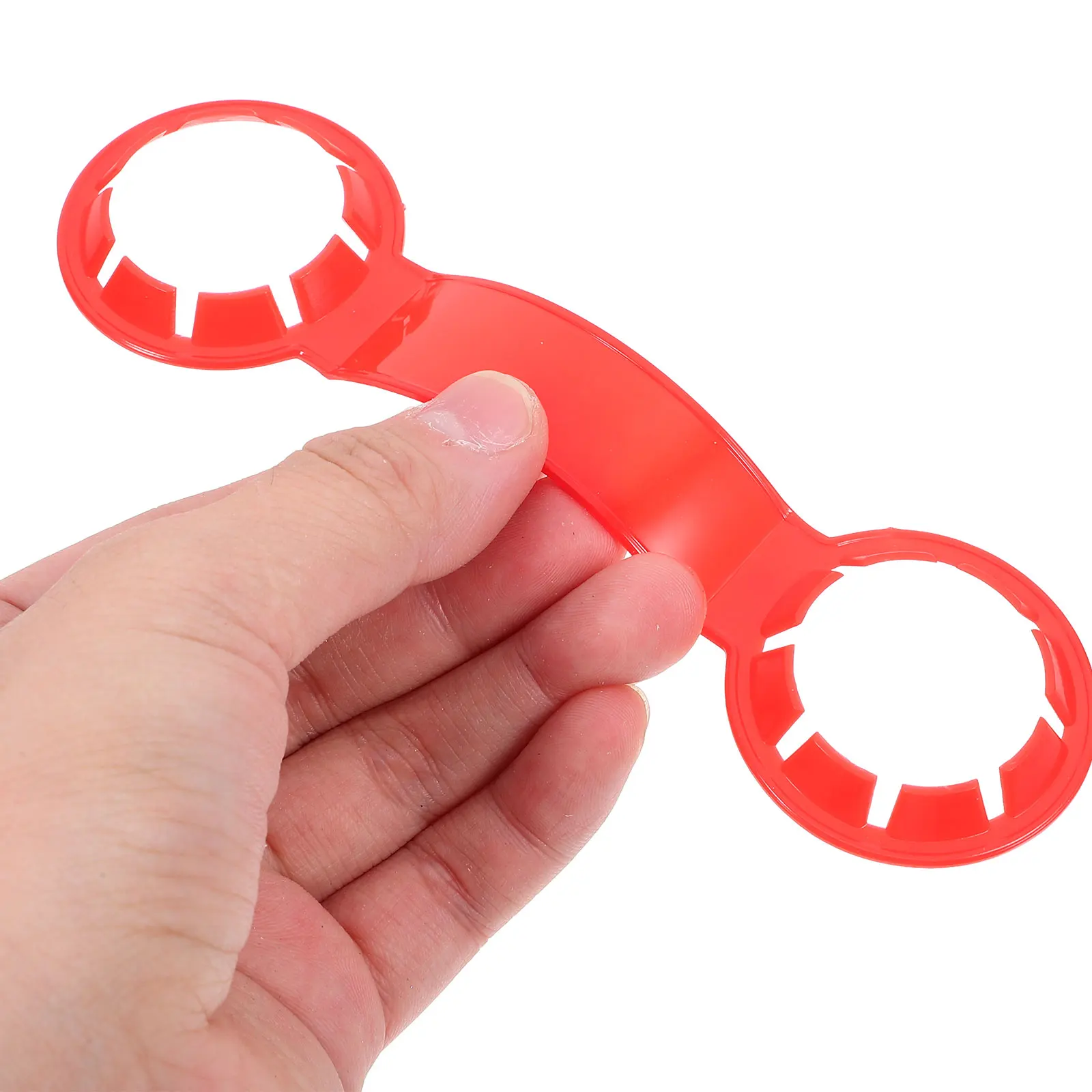 

100 Pcs Beverage Bottle Buckle Outdoor Water Hanging Holder Vial Handle Pp Clip