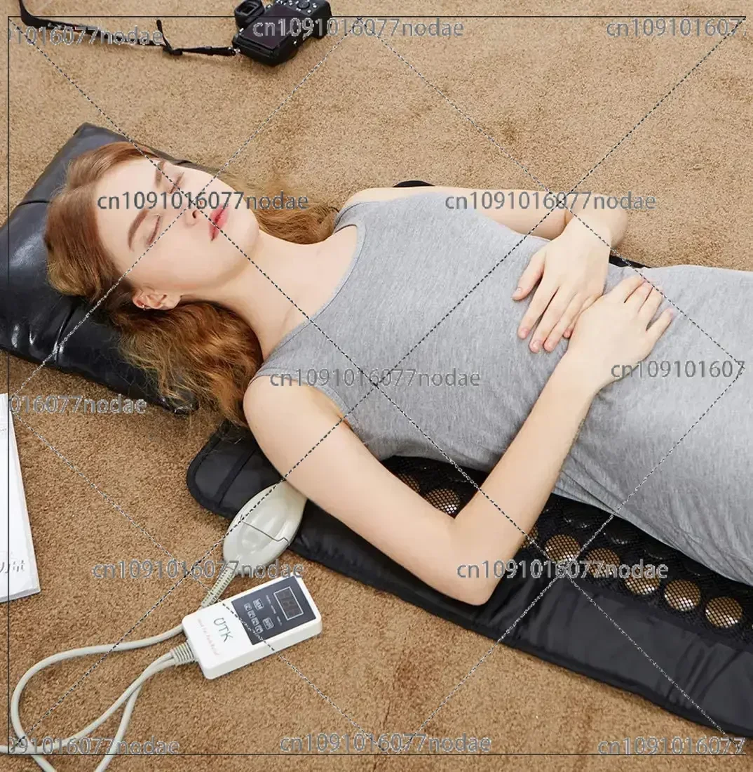 21 X 38 Inch Massage Magnetic Infrared Heating Pad Tourmaline  Heating Mat for Knee Back Pain Relief