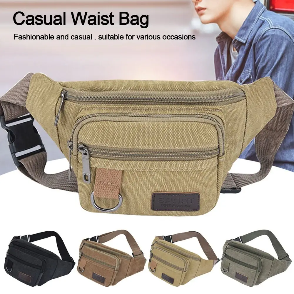 Nuova marsupio in tela, marsupio per telefono, borsa da viaggio, marsupio da uomo, marsupio, marsupio alla moda