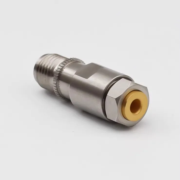 SMA Self-locking Connector 316L Stainless Steel Connector SMA to 3506 to 220 Cable DC-26.5GHz