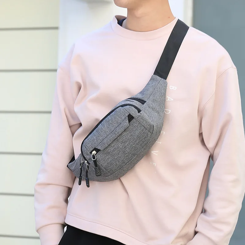 

Male Bum Hip Sack Belly Cross Banana Kangaroo Shoulder Handbag Husband Women Men Belt Pouch Waist Bag Waterproof Fanny Pack