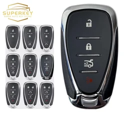 SUPERKEY 2/3/4/5 Buttons Remote Key Shell Case Fob For Chevrolet Chevy Camaro Cruze Malibu Equinox 2016 2017 2018 2019 2020