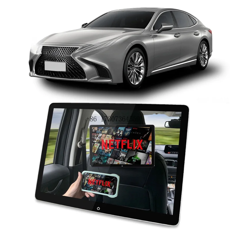New Android 11.0  Car Monitor 10.5inch/12inch Car Headrest Monitor for lexus Ls300 Ls400 Ls460  Ls500