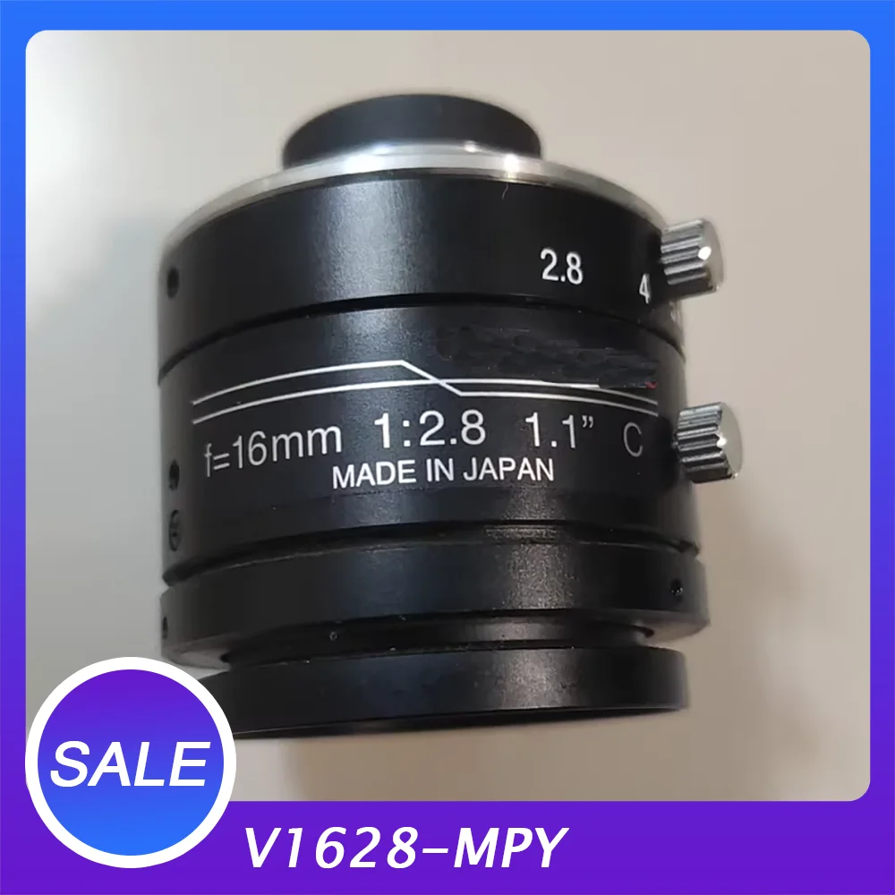 

Промышленный объектив 16мм фокусный F=12 1:2.8 1.1" C V1628-MPY