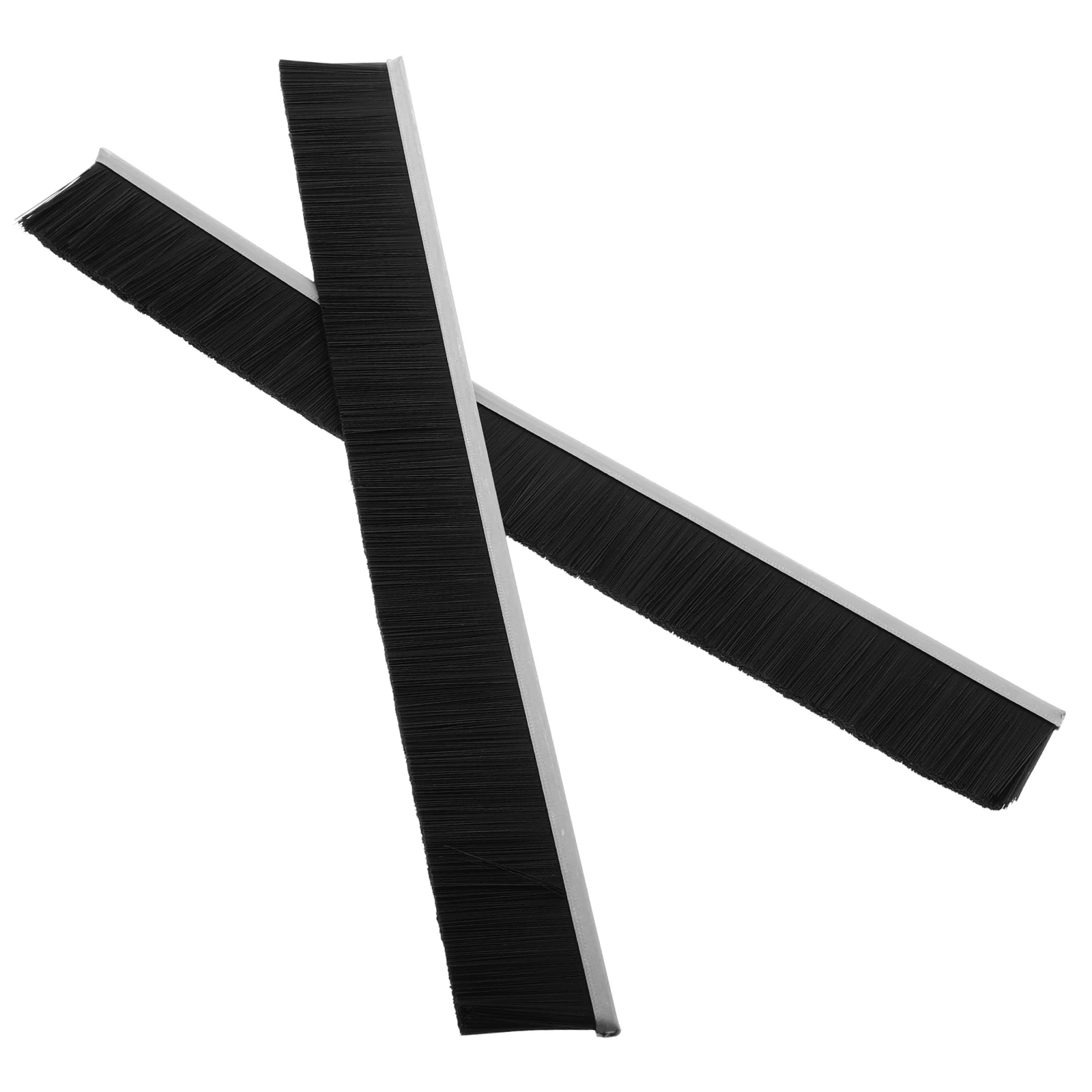 

2Pcs Brushed Mailbox Lid Cover Seal Strip Bristle Guard for Dust Debris Removal Fits Home Office Strong Long Term