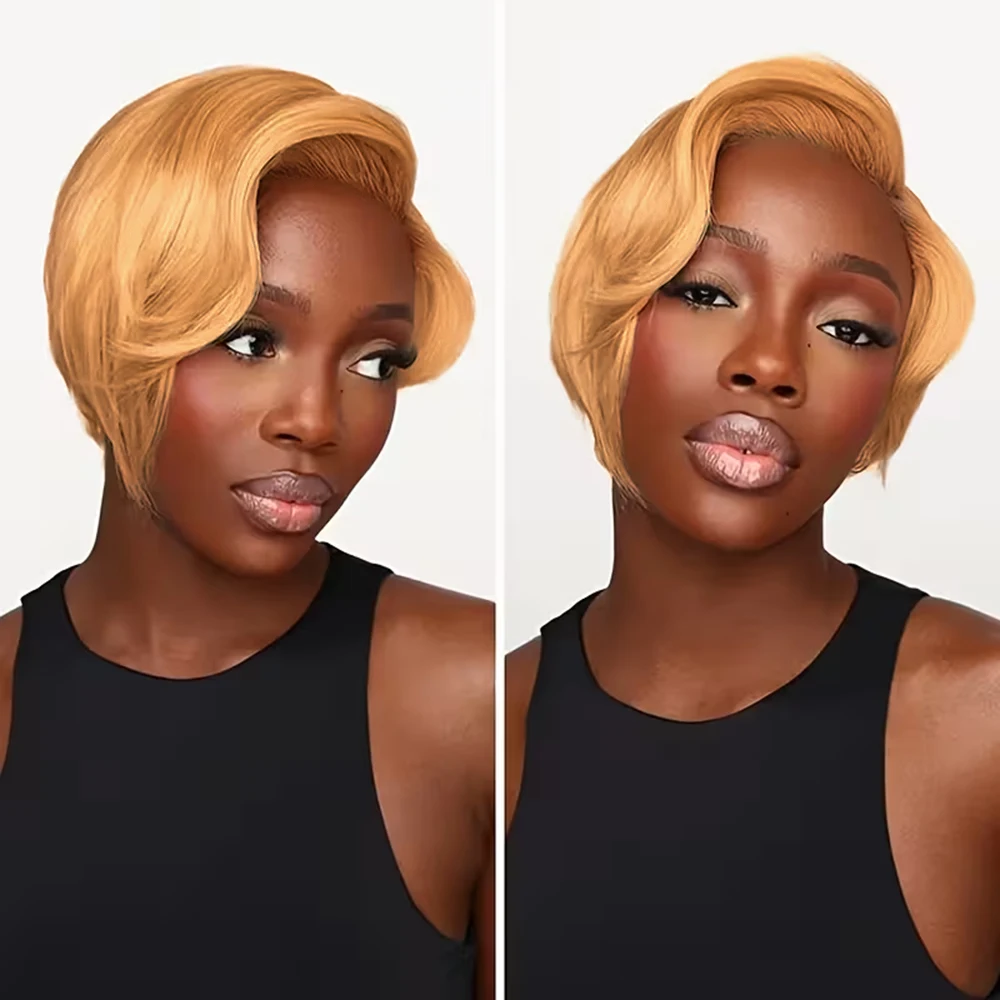 

# 27 Прямой 13x4 Прозрачный кружевной фронтальный парик 150% Плотность человеческих волос Remy