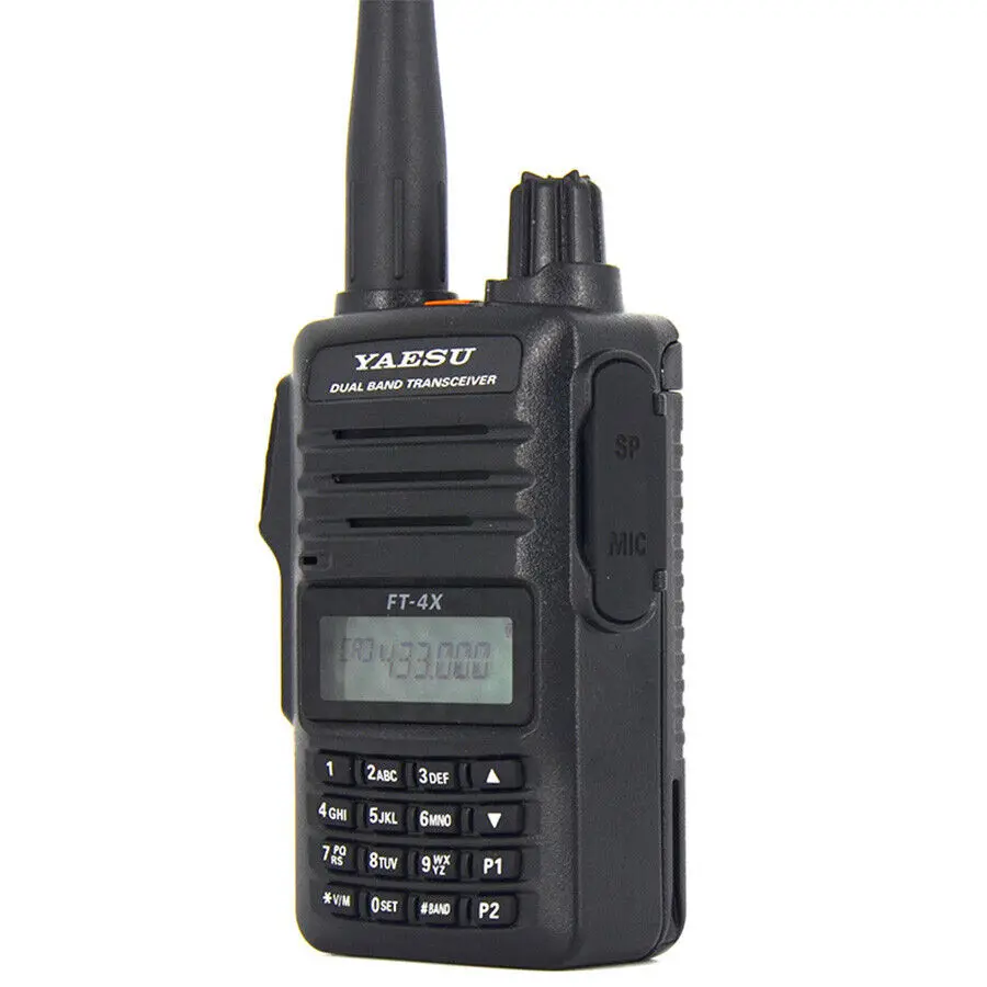 

YAESU FT-4XR 5W 3KM VHF UHF Radio Dual Band Transceiver Walkie Talkie Outdoor