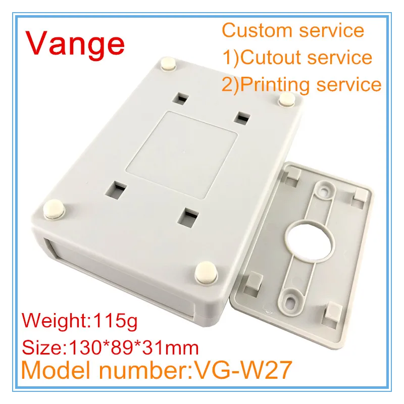 Vange entrance project box 130*89*31mm ABS plastic instrument enclosure