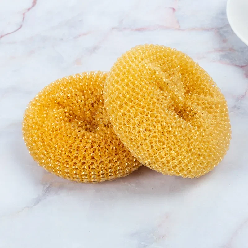 1pc Nanofiber Cleaning Brushes Ball Not Shed Silk Household Kitchen Dishwashing Brushing Pot Washing Wire Balls