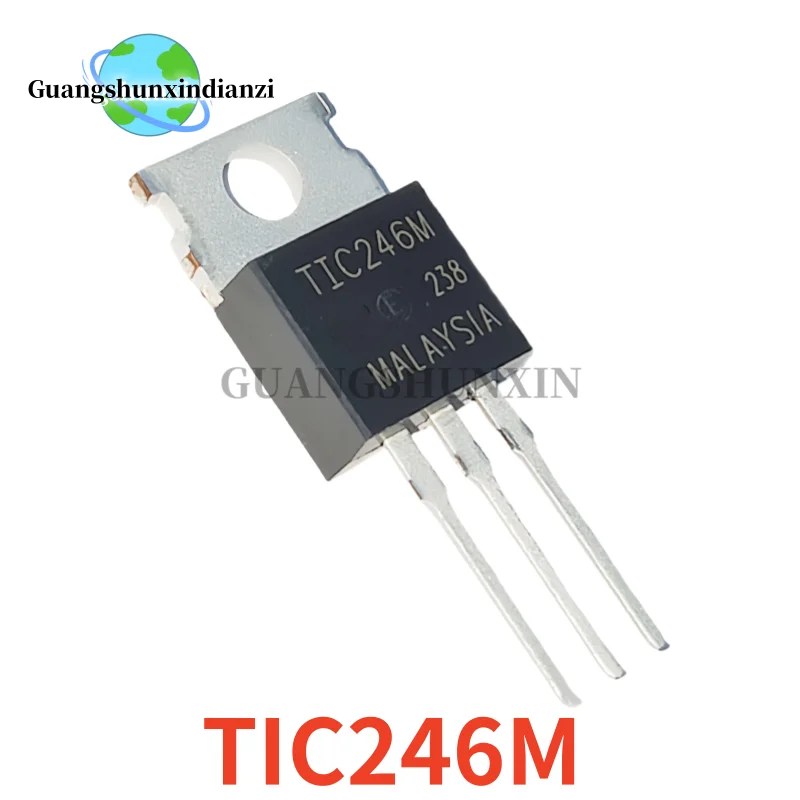 

10-20-30PCS Brand New TIC246M TO-220 TIC246 600V 16A Best Quality transistor In Stock